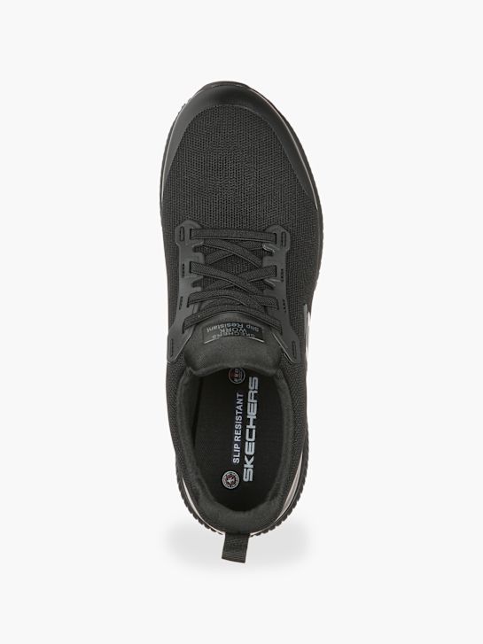 skechers entrenador de trabajo en negro deichmann