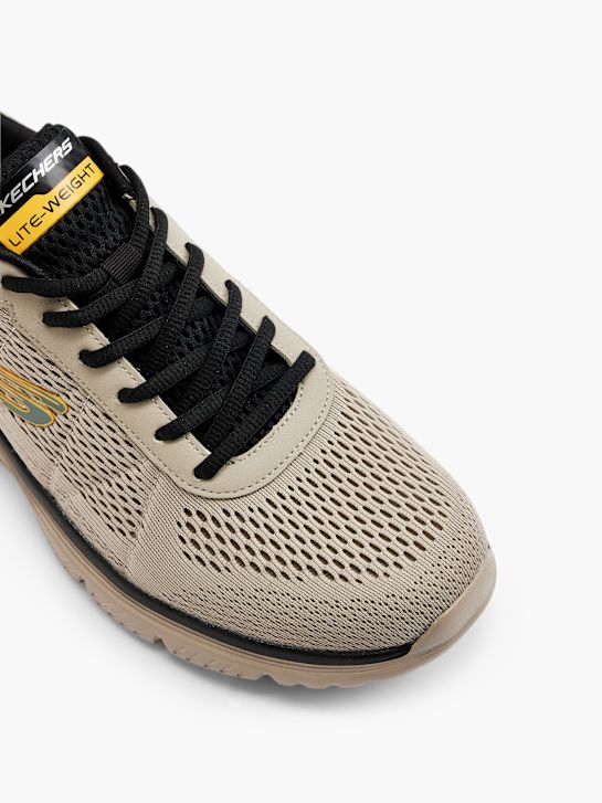 skechers quemaduras 2.0 entrenador taupe deichmann