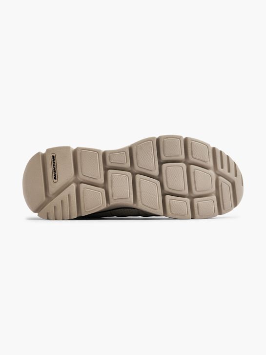 skechers quemaduras 2.0 entrenador taupe deichmann