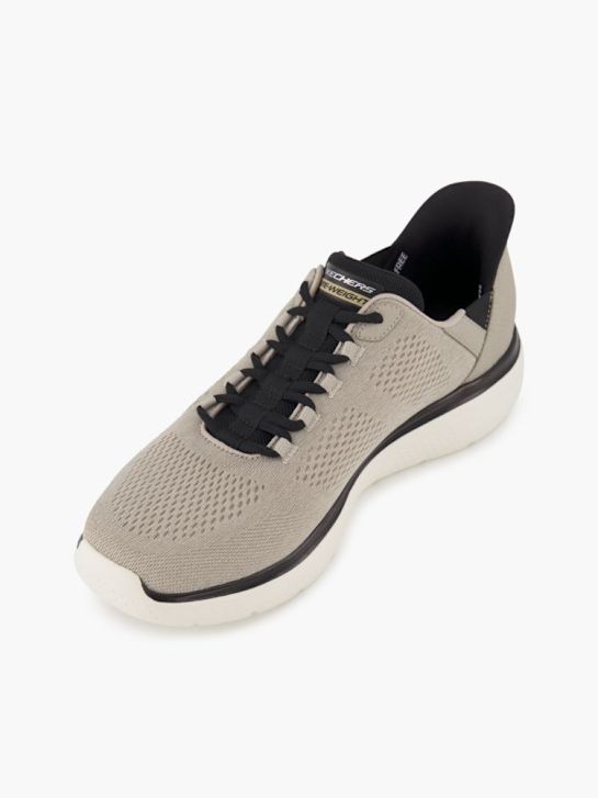 skechers flection swift fit trainer beige deichmann