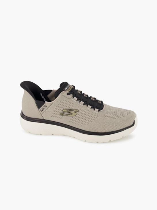skechers flection swift fit trainer beige deichmann