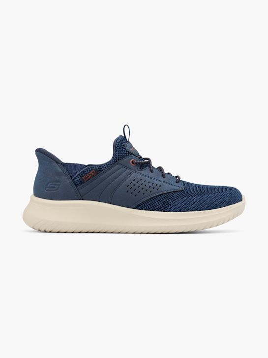 skechers dawson slip-on entrenador azul deichmann