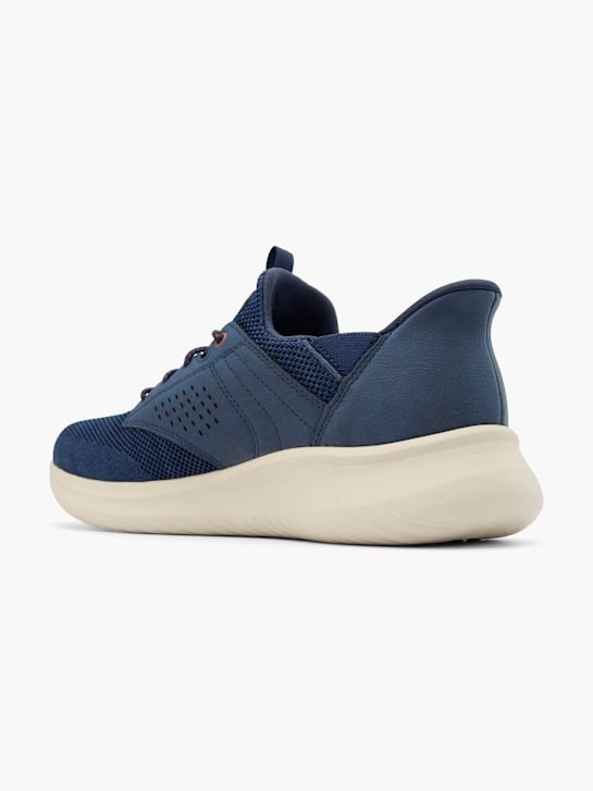 skechers dawson slip-on entrenador azul deichmann