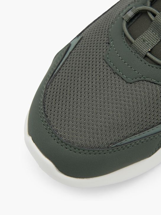 skechers bounder swift ajuste slip-on entrenador de oliva deichmann