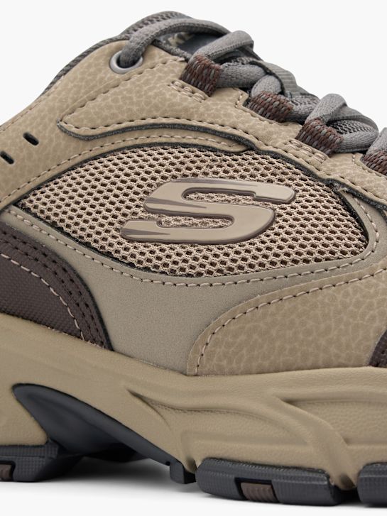 skechers entrenador de la caida libre marrón deichmann