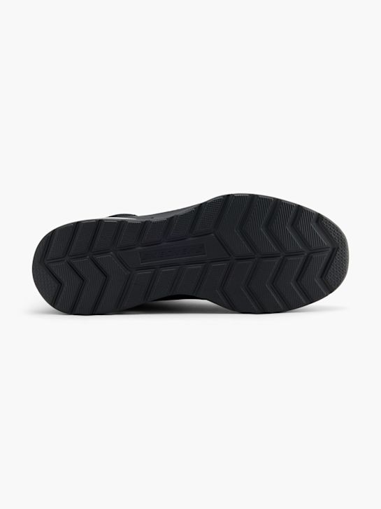 skechers con-aire de alta entrenador superior negro deichmann