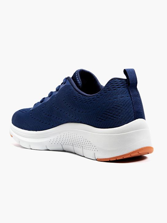 skechers arco de confort 2.0 entrenador azul deichmann