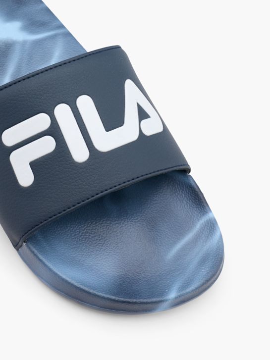 la fila de la diapositiva azul deichmann