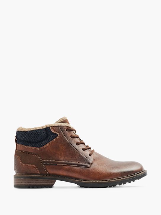 estoy de zapatos con cordones tobillo de arranque marrón deichmann
