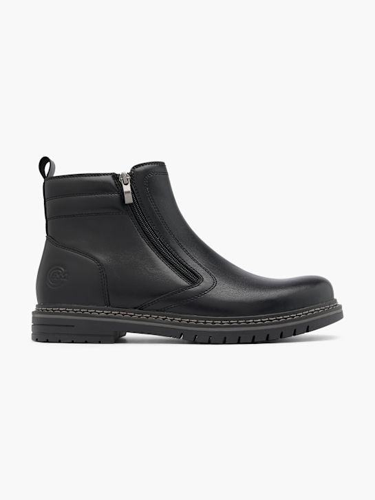 soy de zapato clásico de arranque de tobillo negro deichmann