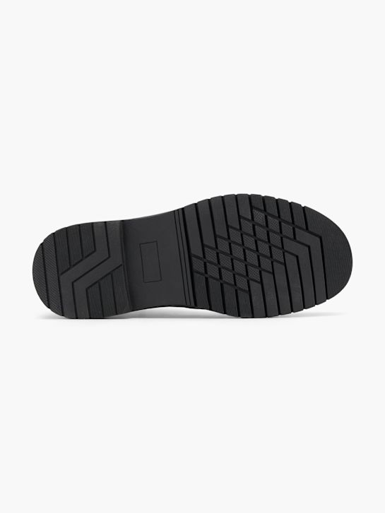 soy de zapato clásico de arranque de tobillo negro deichmann