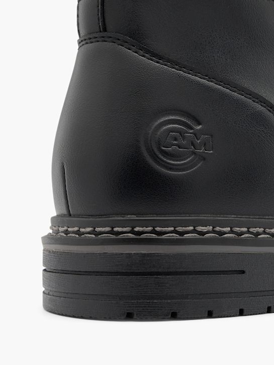 soy de zapato clásico de arranque de tobillo negro deichmann