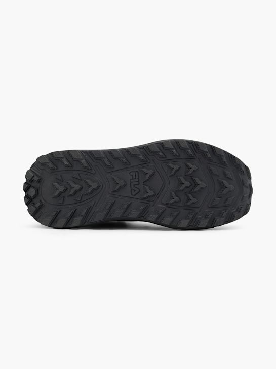 la fila de cordones de arranque negro deichmann