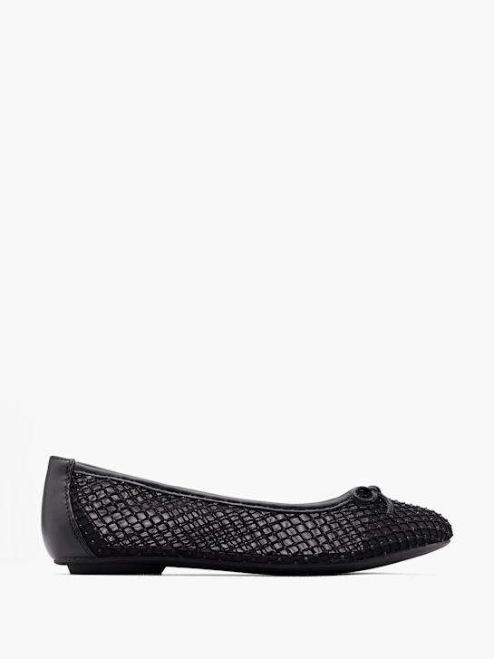 graceland de ballet negro mate deichmann