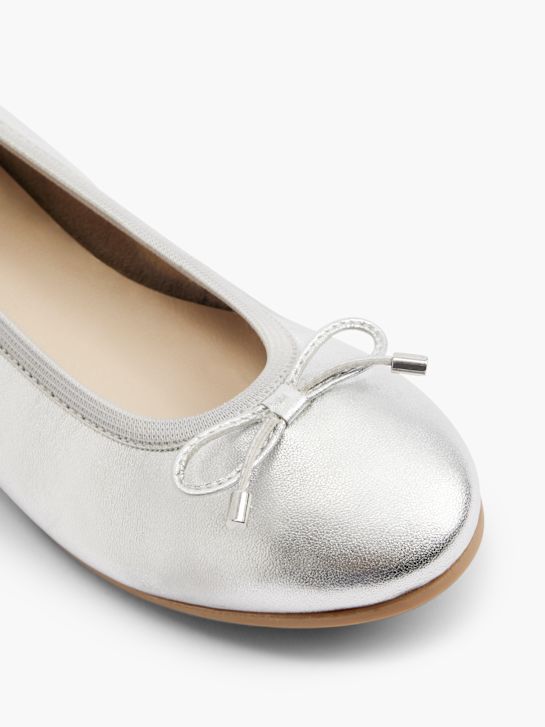 la 5ª avenida de ballet plana de plata deichmann
