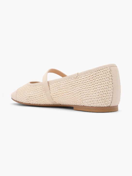 graceland mary jane ballet plana beige deichmann