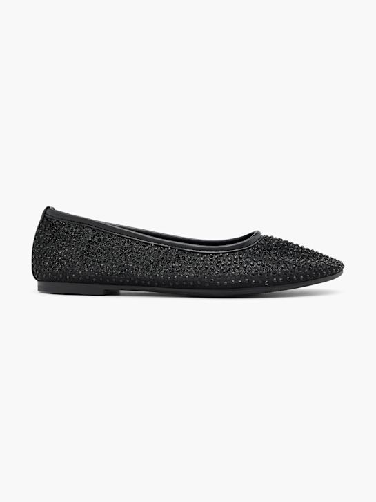 graceland de ballet negro mate deichmann