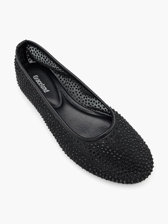 graceland de ballet negro mate deichmann