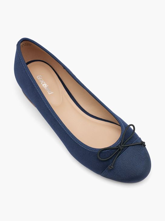 graceland ballet plana azul oscuro deichmann