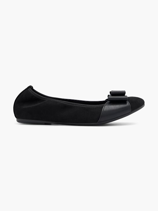 graceland de ballet negro mate deichmann