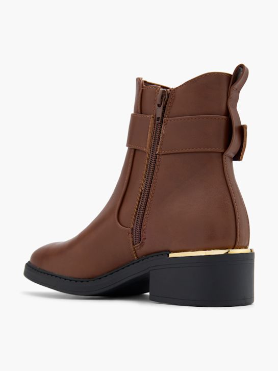 graceland de tacón chelsea boot beige deichmann