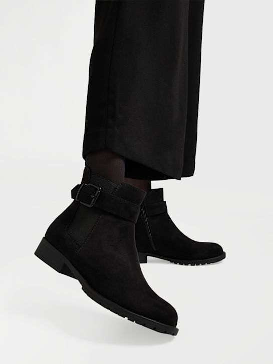graceland de tacón chelsea boot negro deichmann