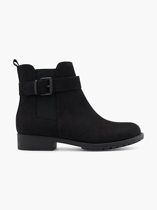 graceland de tacón chelsea boot negro deichmann