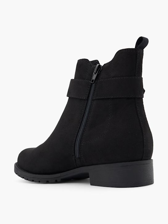graceland de tacón chelsea boot negro deichmann