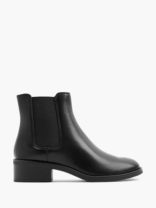 graceland de tacón chelsea boot negro deichmann