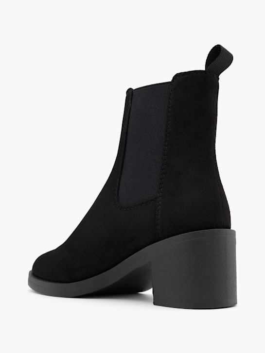graceland de tacón chelsea boot negro deichmann