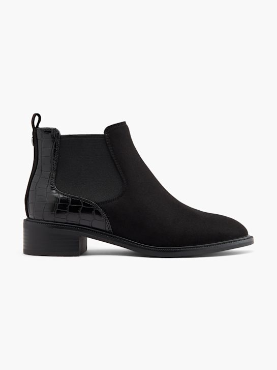 graceland de tacón chelsea boot negro deichmann