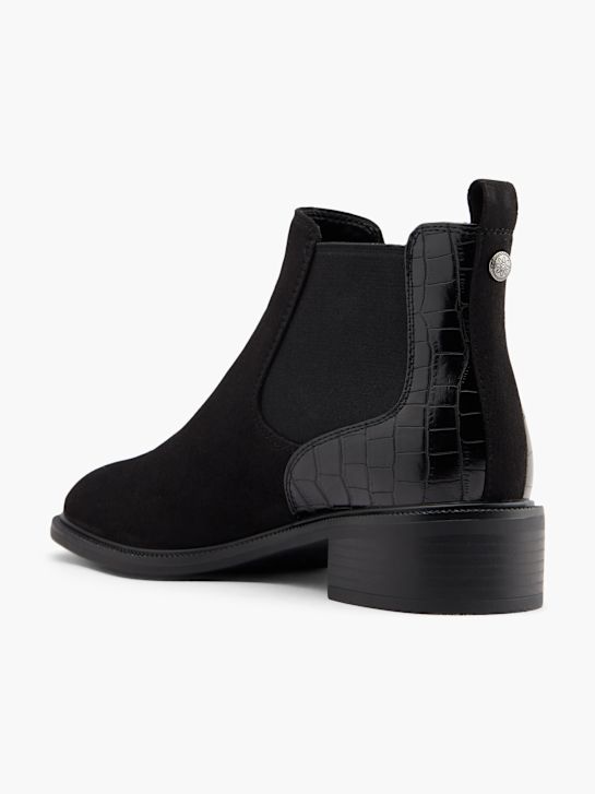 graceland de tacón chelsea boot negro deichmann