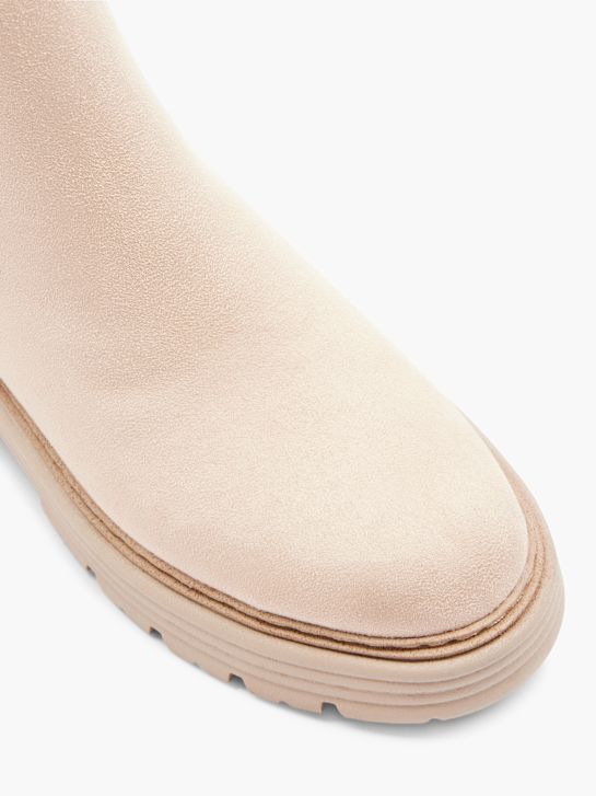 banco de chelsea boot beige deichmann