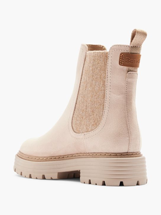 banco de chelsea boot beige deichmann
