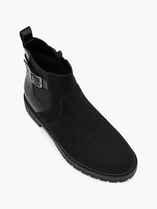 graceland de tacón chelsea boot negro deichmann
