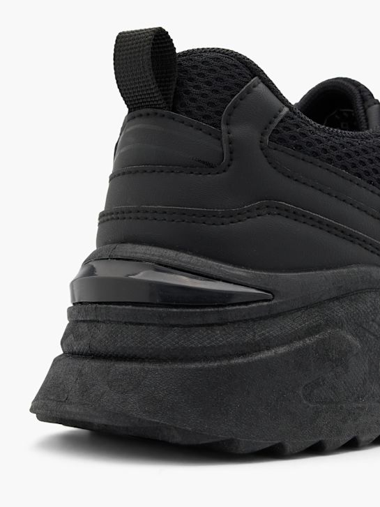 graceland grueso entrenador negro deichmann