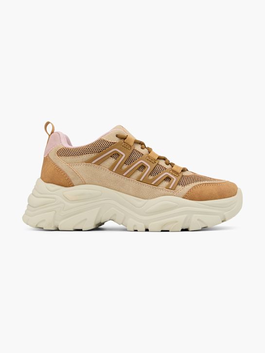 graceland grueso entrenador beige deichmann