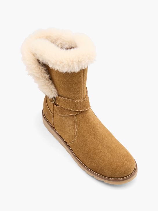 hush puppies la altura de la rodilla de arranque beige deichmann