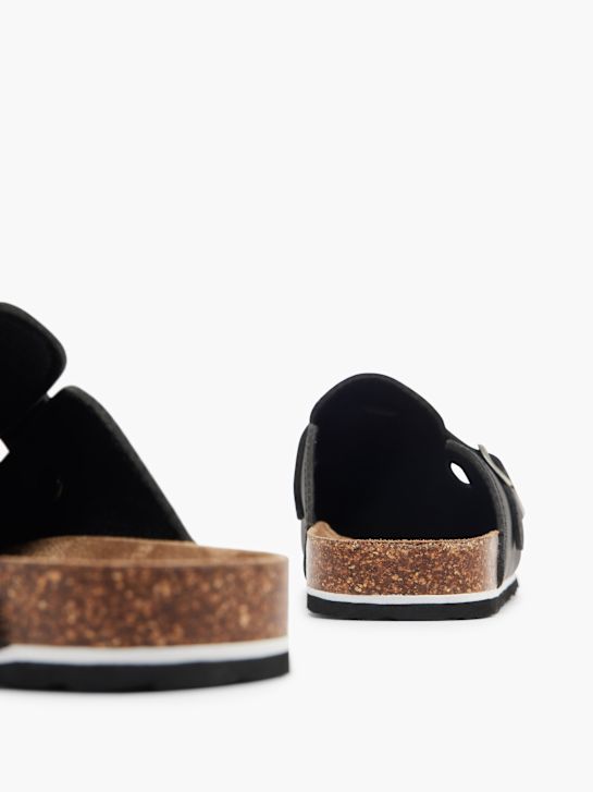 björndal cerrado en la parte posterior de zapatillas negro deichmann
