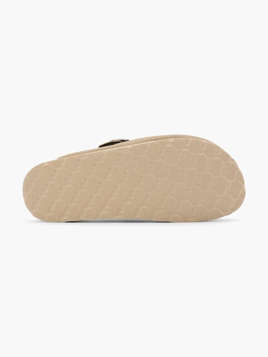 graceland cerrado en la parte posterior zapatilla taupe deichmann