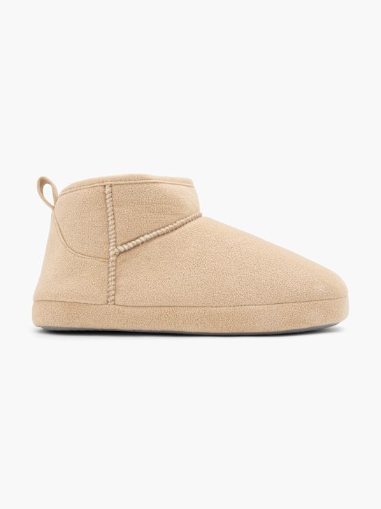 casa mia cerrado en la parte posterior zapatilla beige deichmann