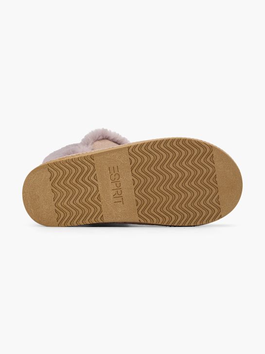 esprit cerrado en la parte posterior zapatilla gris deichmann