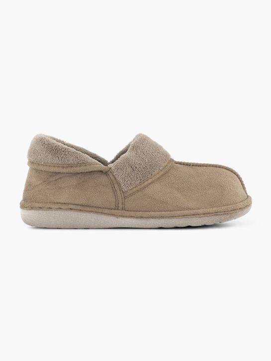 deichmann cerrado en la parte posterior zapatilla taupe deichmann