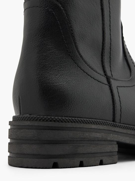 easy street altura de la rodilla de arranque negro deichmann