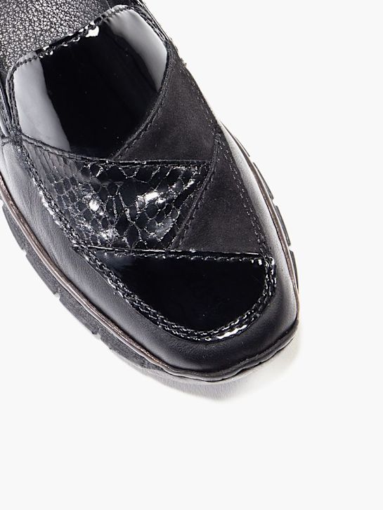 rieker mocasines negro deichmann