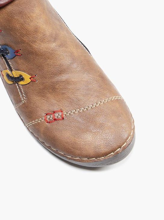 rieker bajo zapato beige deichmann