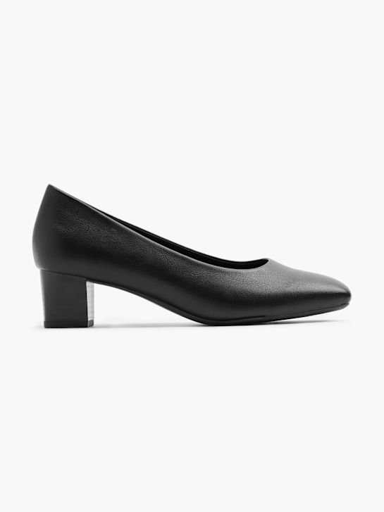 easy street talón negro deichmann