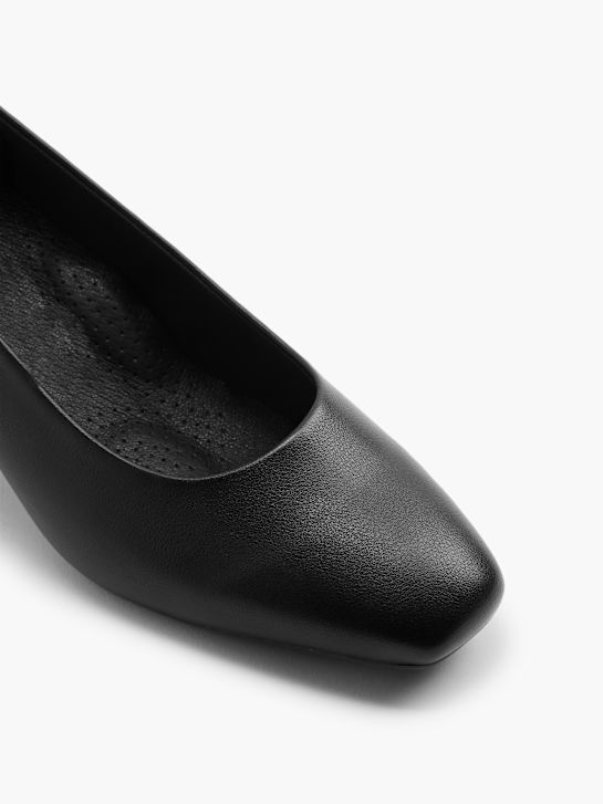 easy street talón negro deichmann
