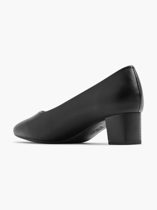 easy street talón negro deichmann