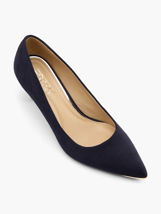 esprit talón azul oscuro deichmann